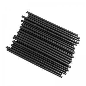 PLA black straw 